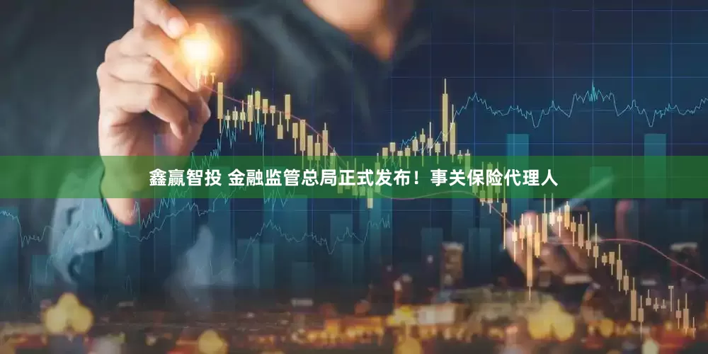 鑫赢智投 金融监管总局正式发布！事关保险代理人