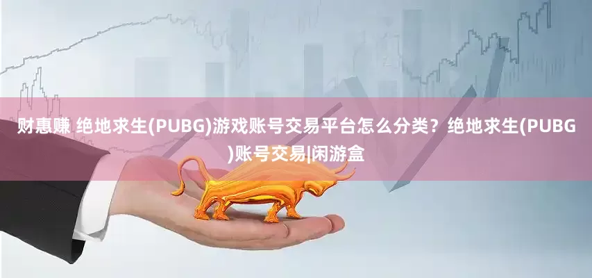 财惠赚 绝地求生(PUBG)游戏账号交易平台怎么分类？绝地求生(PUBG)账号交易|闲游盒
